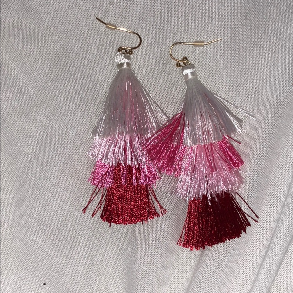 Women’s tassel earrings